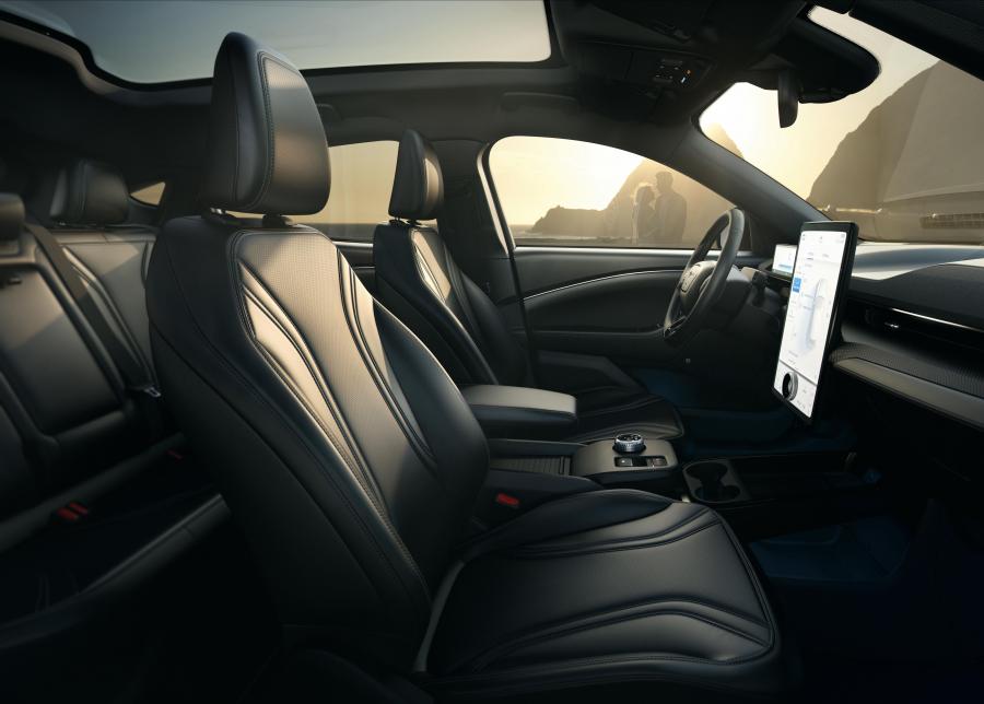 Интерьер Ford Mustang Mach-E 4 2020 года  (NA) (фото 6 из 72)